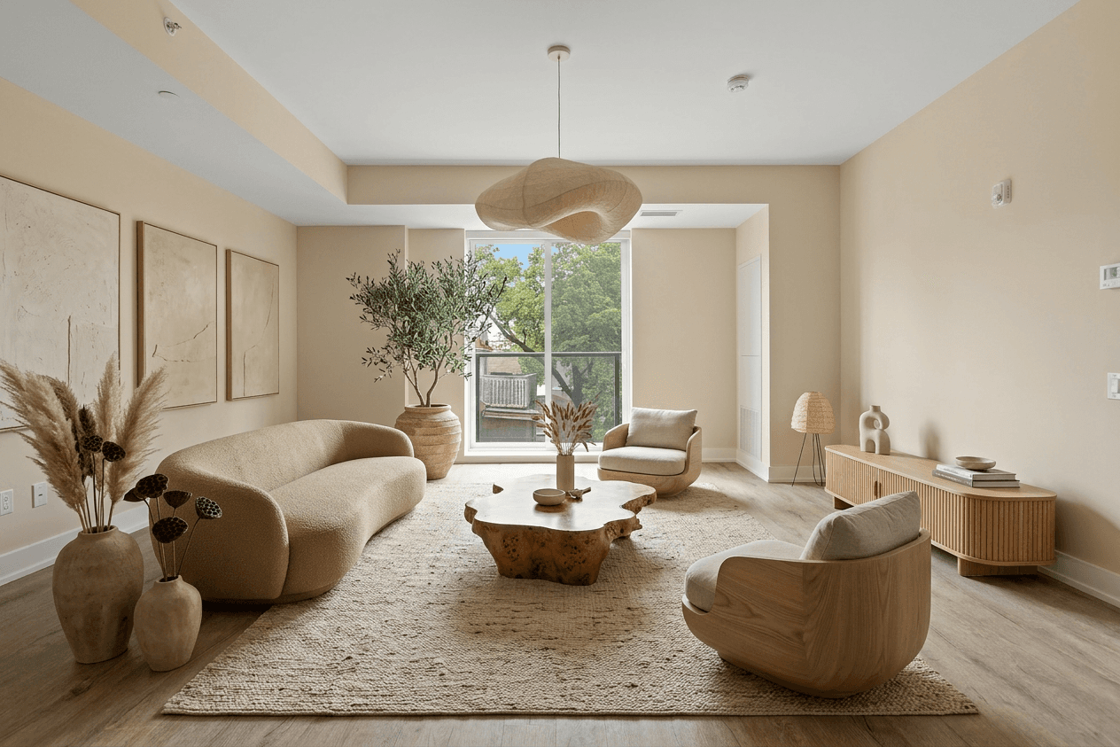 Organic Modern style example