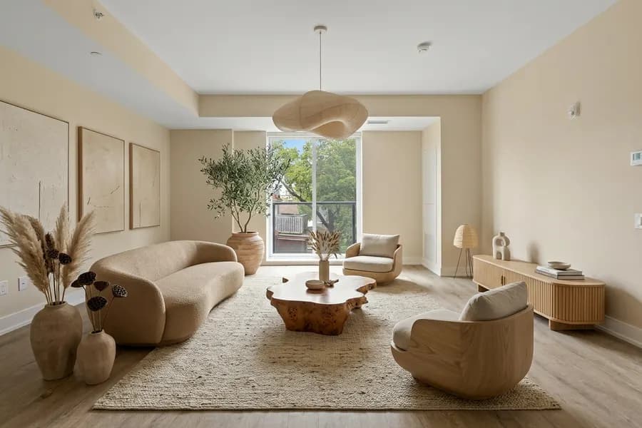 Organic Modern style example